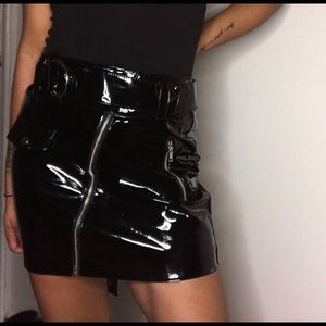 Vinyl Skirt